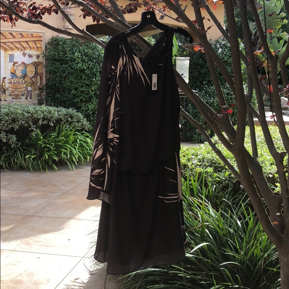 Black Halston dress